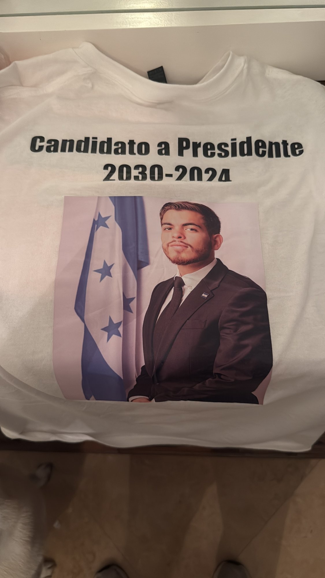Camisa Frente - Candidato a Presidente
